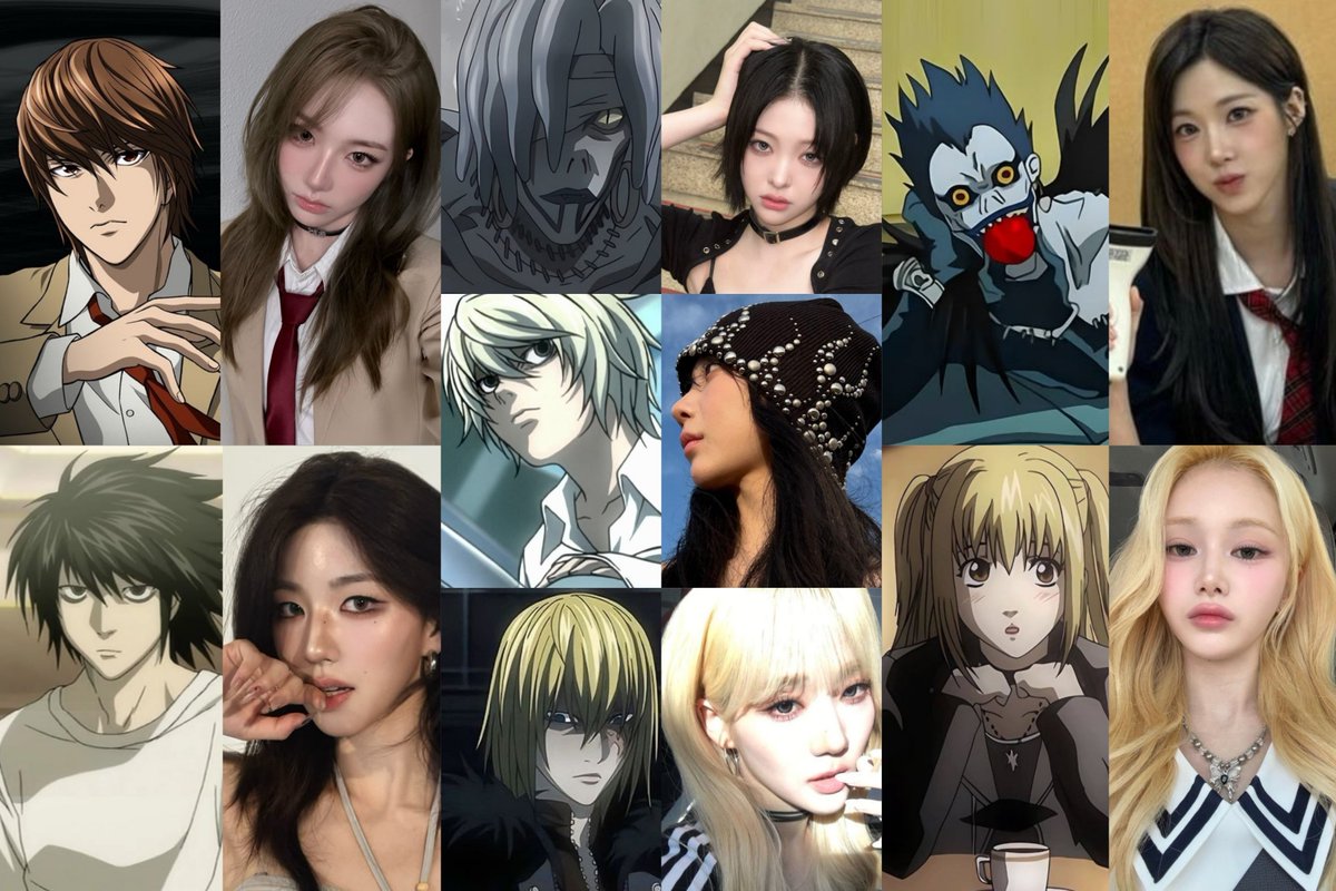 evilfreakyubin's tweet photo. rumored cast for new death note live action 👀 https://t.co/CLpatpd0Lo
