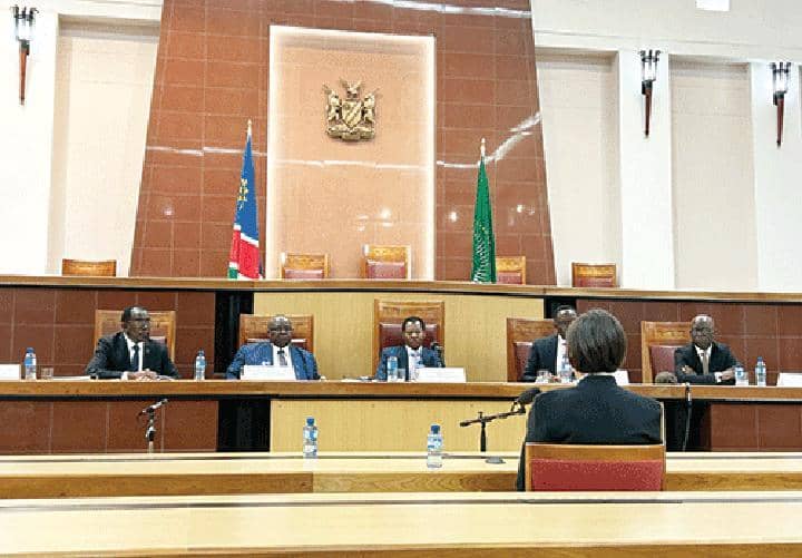 NBCDigitalNews's tweet photo. The Judicial Service Commission has shortlisted six candidates for the selection process to appoint Namibia’s next Prosecutor-General.

The candidates are Theo Taswald, Lucious Matota, Marthino Olivier, Salomo Kanyemba, Ileni Gebhardt and Tangeni Iitula.

The Office of the Judiciary announced on Friday that the candidates will first undergo a written assessment. Those who meet the required threshold will advance to the second stage, a public interview conducted by members of the Judicial Service Commission.

The date for the written assessment has not yet been announced.

The successful candidate will be recommended to President Netumbo Nandi-Ndaitwah for appointment, in accordance with the Constitution and applicable legislation.

The term of the current Prosecutor-General, Martha Imalwa, ends in December. Imalwa was appointed acting Prosecutor-General by Nandi-Ndaitwah last year after reaching retirement age.

Report: Emil Xamro Seibeb
#natureloversBCNews #nbcdigitalnews #nbcDSTV282 #nbcGOtv20 #nbcplusapp