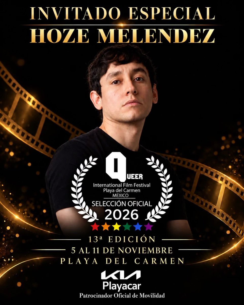 VERO_MIER's tweet photo. 🎬🏳️‍🌈 La 13.ª edición del International Queer Film Festival Playa del Carmen está por llegar.

📅 Del 5 al 12 de noviembre de 2026

Más de 80 películas de 26 países, producciones universitarias, premieres internacionales y grandes historias LGBTQ+. 🌈✨ https://t.co/89UxdshtD7