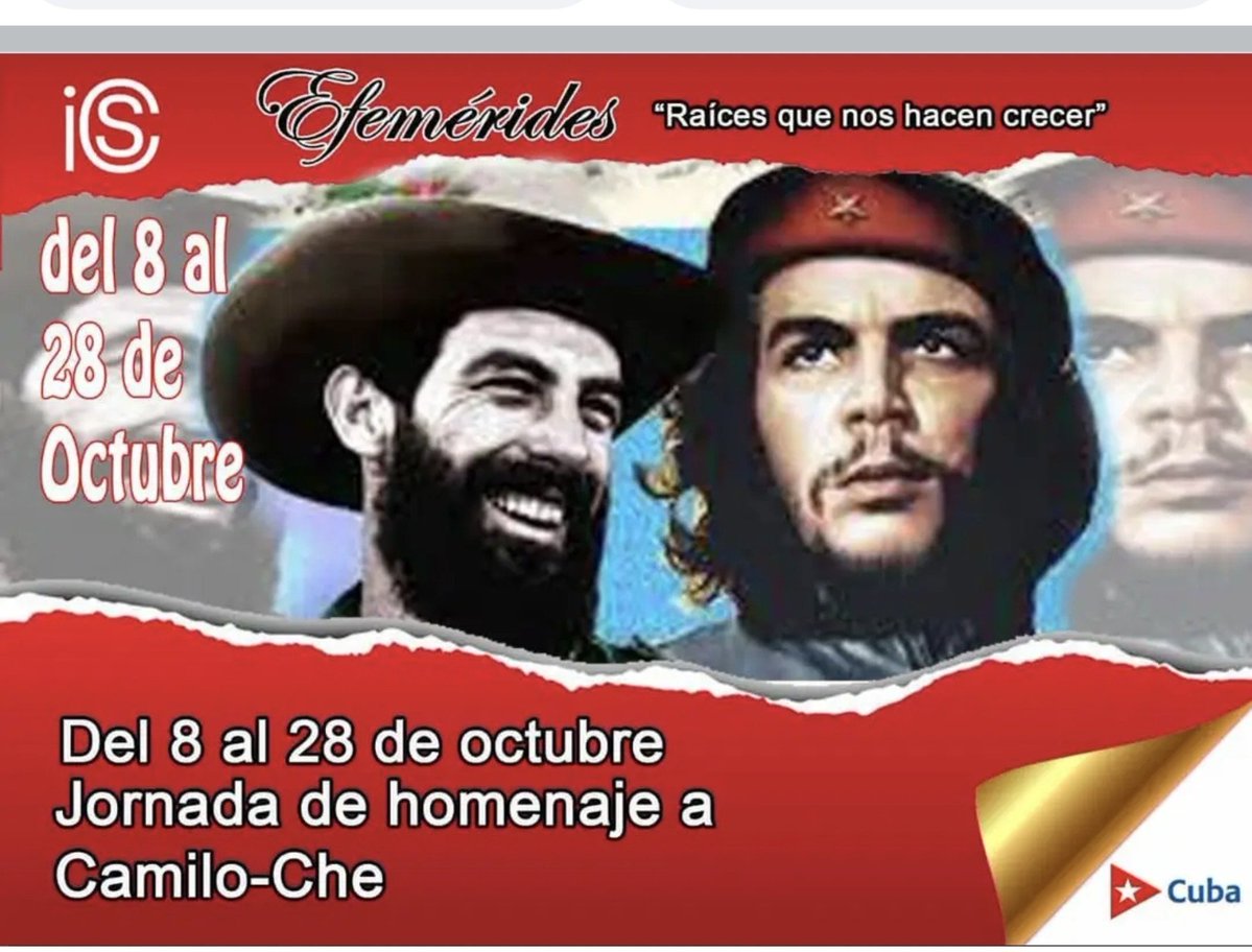 grabielpm's tweet photo. #CamiloChé
#ChéVive
#CamiloVive https://t.co/IGF7N3WEm8