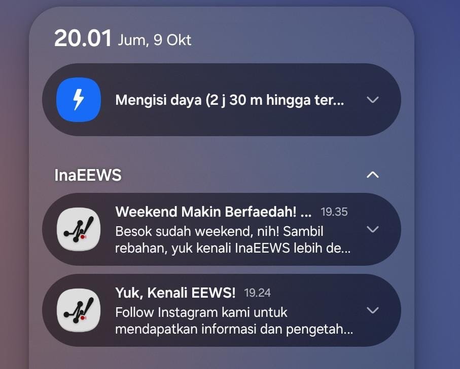 InaEEWSBMKG's tweet photo. Malam Sabtu, Mari Membaca Yuk!

Cek aplikasi InaEEWS Mobile App kamu, atau akses langsung ke tautan ini untuk menambah pengetahuanmu!😉
➡️ https://t.co/tKP7ZNvJXU ⬅️ https://t.co/mIseBuXeAg