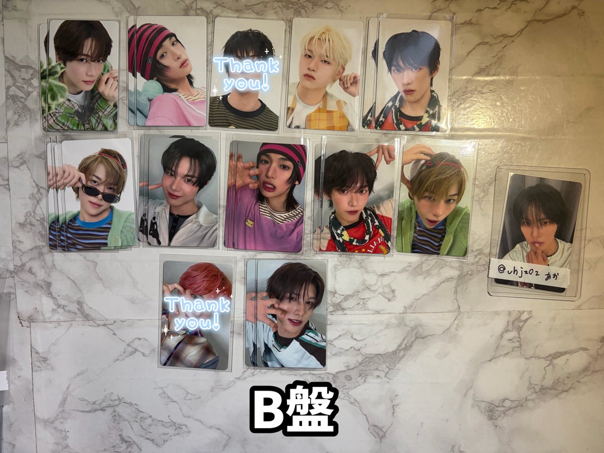 vhjz02's tweet photo. 【交換】KO1KEYZ 封入 トレカ セルカ

譲：画像参照
求：安部（最優先＞優先、求）

・セルカ同士、トレカ同士の交換希望
・形態違いの交換可能
・郵送での交換、お気軽にお声掛けください。 https://t.co/Qs3xZqn8K4