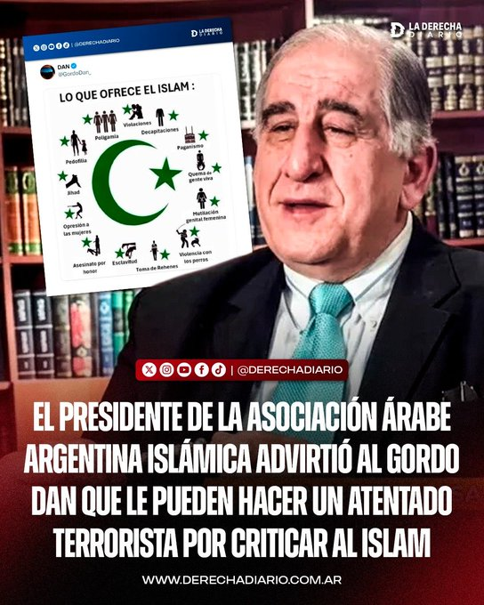 JulioRazona's tweet photo. Cualquier persona que haga publico que el Islam fomenta la pedofilia, autoriza las violaciones, ordena decapitar a los no islámicos, queman a personas vivas, martirizan y asesinan a homosexuales, oprimen y esclavizan a las mujeres, podria ser victima de un atentado terrorista. Algun Fiscal de la Nacion que tenga un mínimo de dignidad y huevos que investigue si esto no es una coaccion.