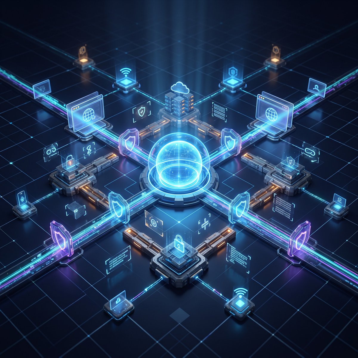UtilityNet_'s tweet photo. 1️⃣ Browser checks and Vercel checkpoints secure more than traffic. POCI brings verifiable instructions to distributed computing.

2️⃣ Remote TEE proofs verify correct, untampered execution. They protect data, cut leaks, and improve efficiency. https://t.co/2ftGjljy7v