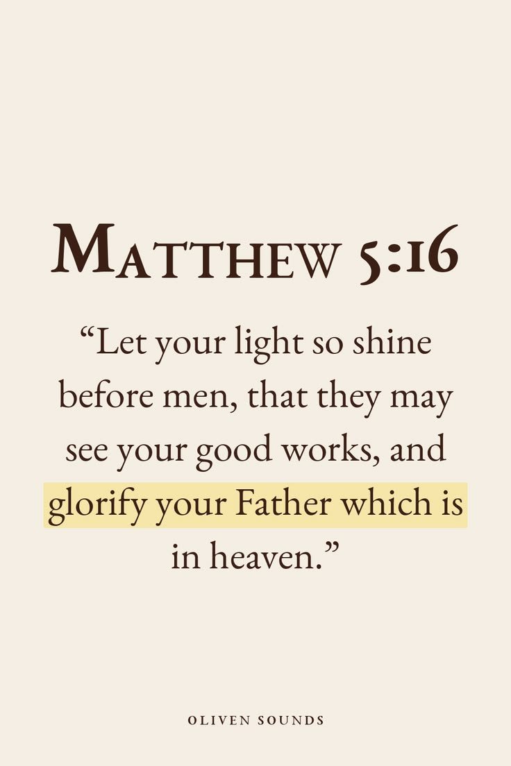 KokoQueen234's tweet photo. MATTHEW 5:16 https://t.co/1Sh3mRyfIZ