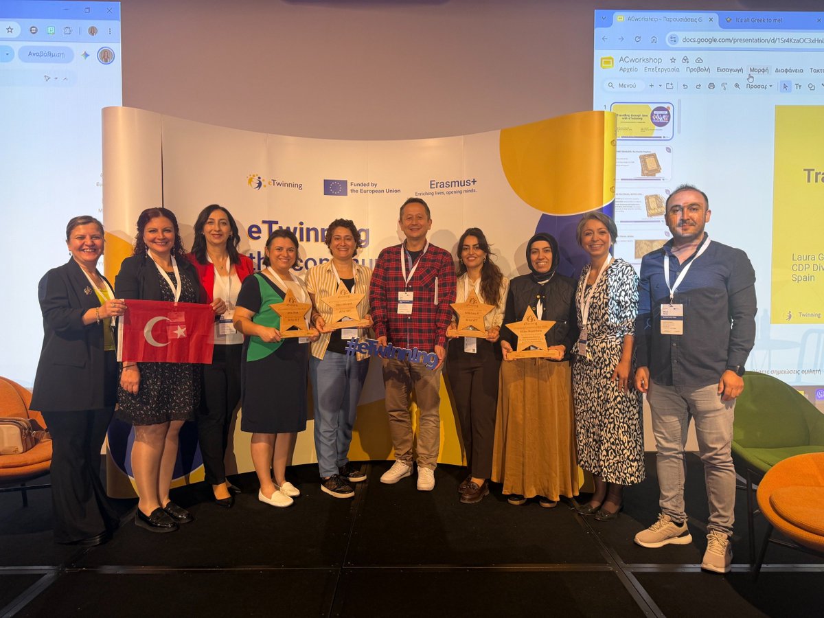tretwinning's tweet photo. 🌍 Geleceğe Hazır Okullar: 2026 eTwinning Yıllık Konferansı Brüksel’de Gerçekleştirildi

🟡1-3 Ekim 2026 tarihleri arasında Belçika’nın Brüksel şehrinde düzenlenen eTwinning Yıllık Konferansı, Avrupa’nın dört bir yanından eğitim paydaşlarını bir araya getirdi. https://t.co/J3I0wljk15