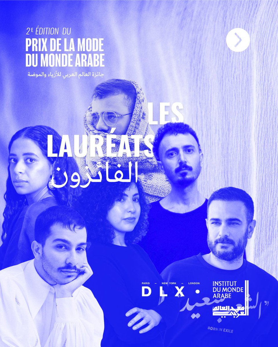 imarabe's tweet photo. 🏆 Qui sont les lauréat·es du Prix de la mode du monde arabe 2026 ?

Découvrez les six talents récompensés cette année, leurs parcours et leurs univers créatifs sur notre site ! ✨

👉https://t.co/9NtCzVGlo0 https://t.co/EAo3L4Lcfr
