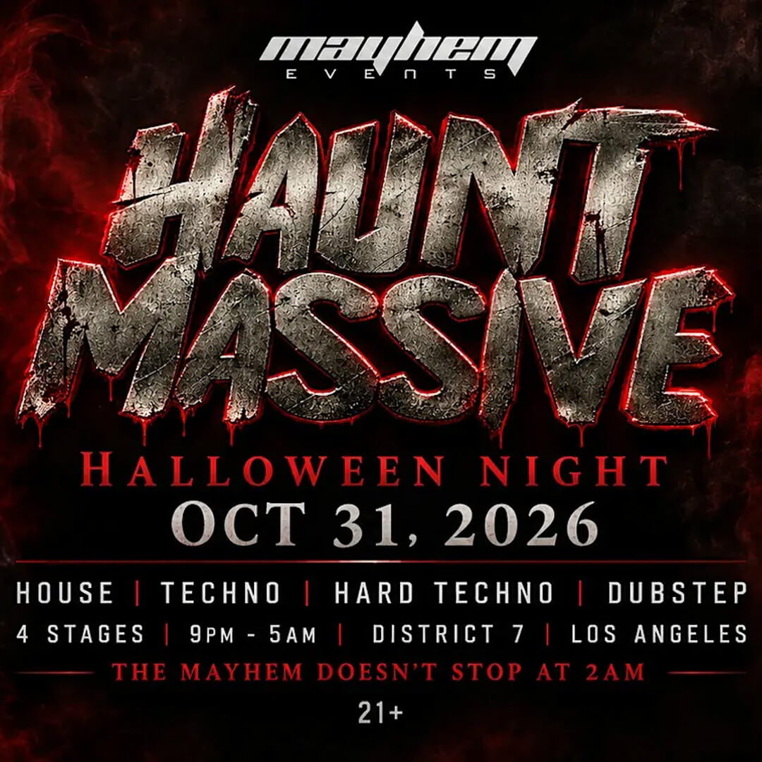 EventsInCali's tweet photo. https://t.co/5bCGejgB3q

Haunt Massive, Halloween Warehouse Rave, Los Angeles, CA | Oct 31, 2026

#California #CaliforniaEvents #EventsInCalifornia #HalloweenWarehouseRave #HauntMassive #LosAngeles #Halloween #latestevents #newevents #todayevents #events #eventspace #allevents https://t.co/gBtXxyiEiP
