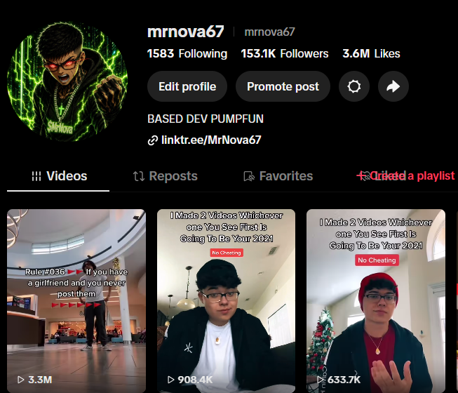 kunikoh's tweet photo. TikTok Coin / TIKTOK
Tiktok has a literal coin for their Crypto page is this not genny !!
WE CAN FINALLY SEND TIKTOK COIN WITH THE CORRECT IMAGE!!
i have 153k followers on TikTok 25k subs on youtube!! 
GOING LIVE DOXED, PAYING DEX  , BOOST AT BOND + MORE! https://t.co/52X9GNV14b