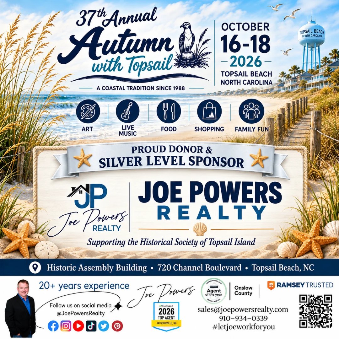 joepowersrealty's tweet photo. #letjoeworkforyou #37annualautumn&amp;topsail #realtypro #historicalsociety #dreamhome #starterhome #petfriendly #topsailbeachhomes #luxuryliving #frontporch #oceanview #beachliving https://t.co/FuawMrm5V1