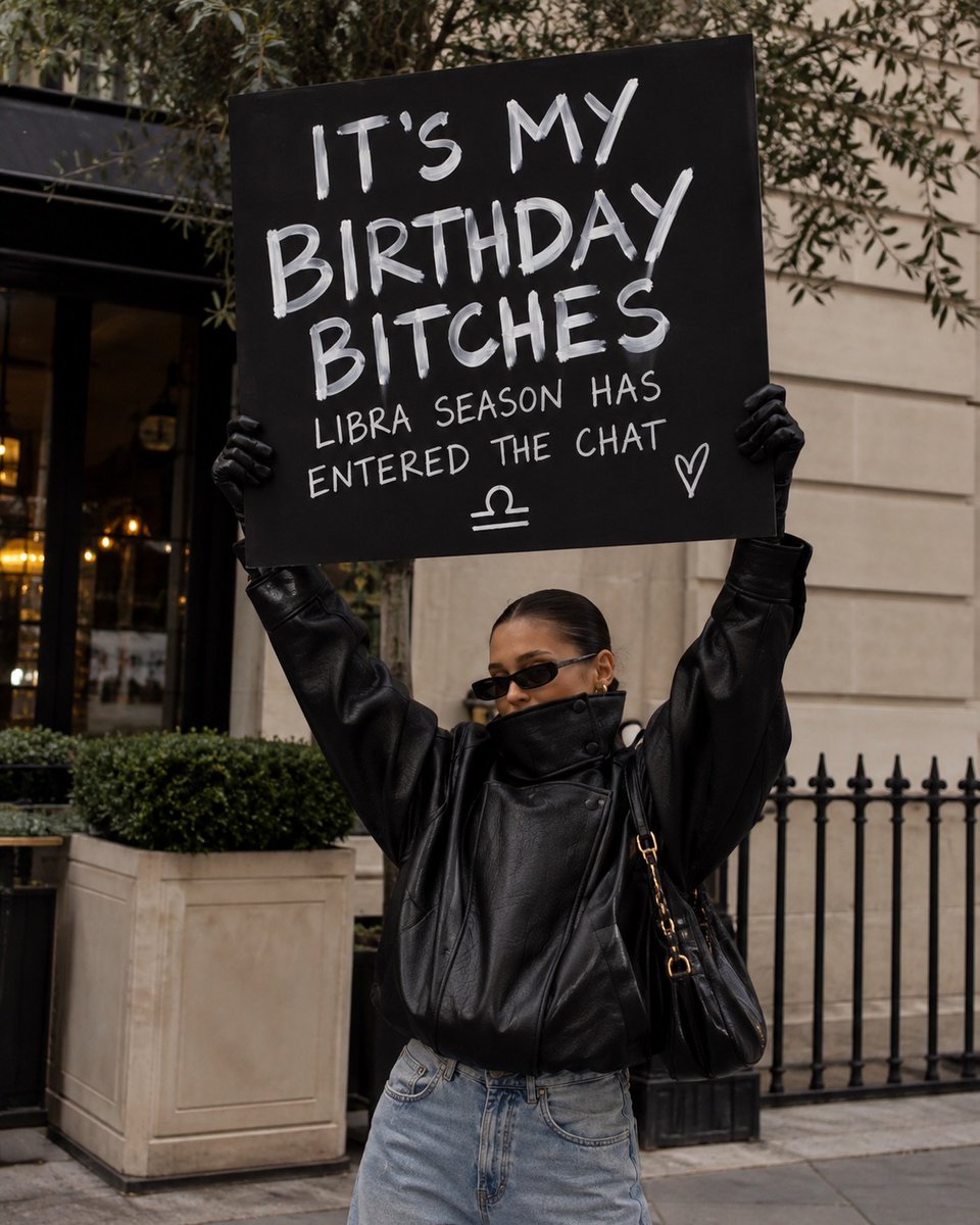 GeNeevaIsaLibra's tweet photo. It's my time to shine 🧨 Not that I'm waiting for
permission.

I'm about to let everyone know its my "Birthday Weekend 🎂"

Libra Activities ♎️ 

#Libra #LibraGangGang #LibraSeason #LibraEnergy #OctoberLibra #OctoberBaby #OctoberBirth #Fyp #followersシ゚
#GeeNeevaIsaLibra https://t.co/Y74xoSj7zI