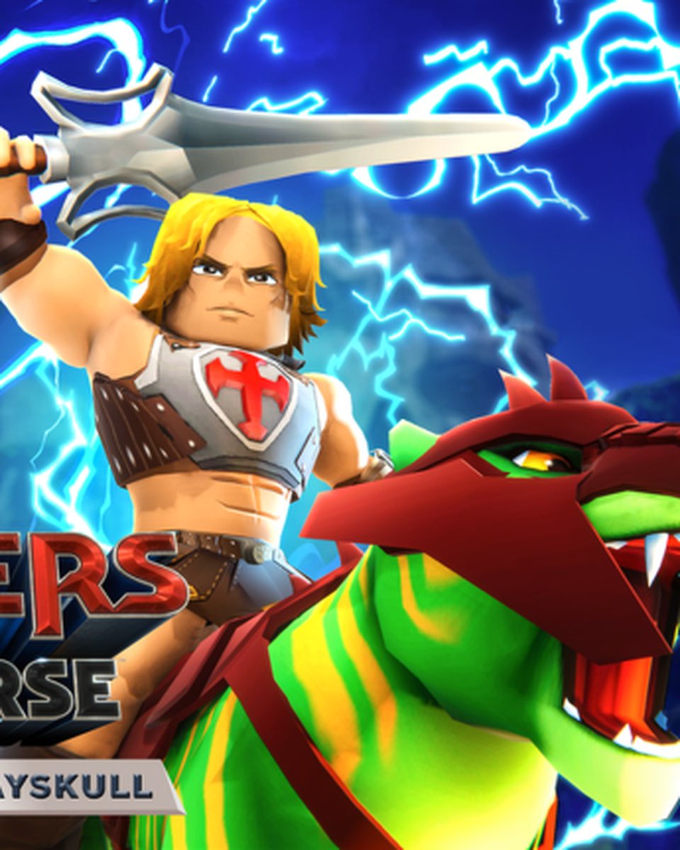 hemanorg's tweet photo. There is an official Masters of the Universe game live on Roblox right now and it is free. Mattel Game Studios and Twin Atlas built Battle For Grayskull as a faction RPG, and holding Castle Grayskull is the win condition.

https://t.co/fWUYxM5Nv7 https://t.co/9eU2SogDr5