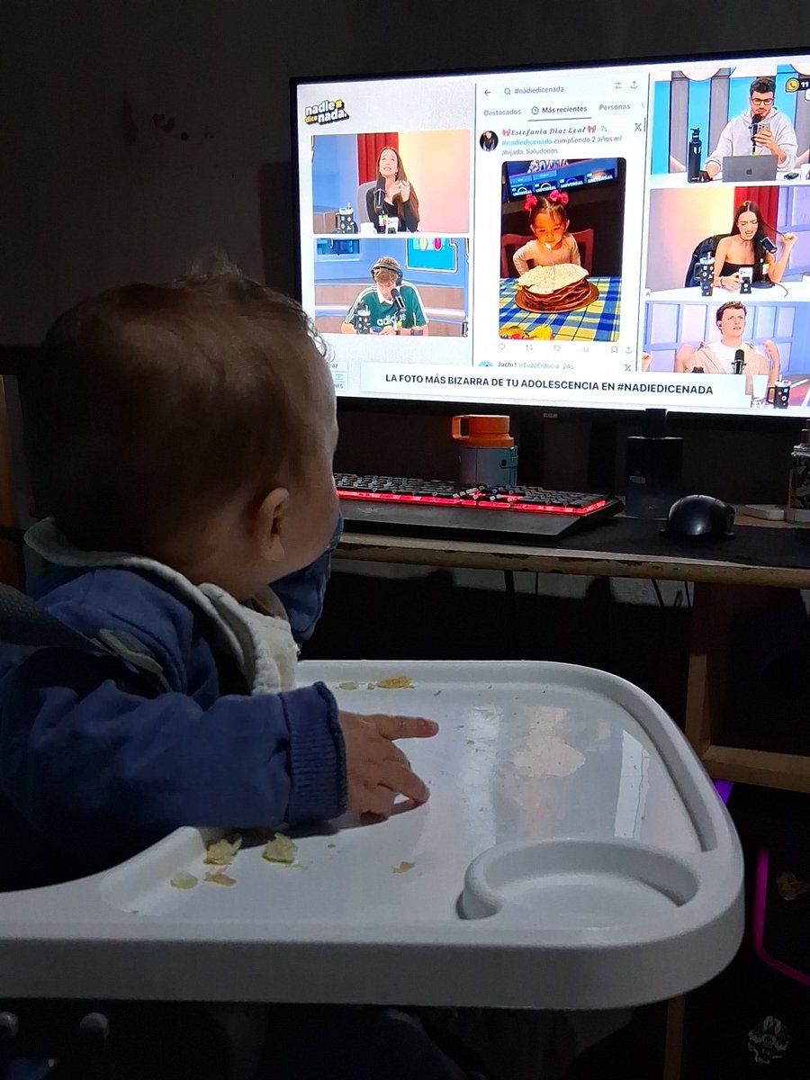 tamimoserr's tweet photo. #nadiedicenada Fausti también ama verlos todas las mañanas, y mas hoy que esta su tocayo jajajaj https://t.co/HAGxDUQg58