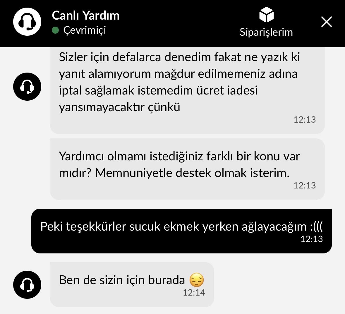cerengull's tweet photo. Çıkan yemeği beğenmeyince 4 arkadaş köfte ekmek söyleyelim dedik kuponum var diye ben sipariş etmiştim. Köfte yerine 4 sucuk söylemişim yanlışıkla. Değiştiremedim de iptal de edemedim ama çok güldüm. Sucuk güzeldi bu arada https://t.co/BEo6JROAlG