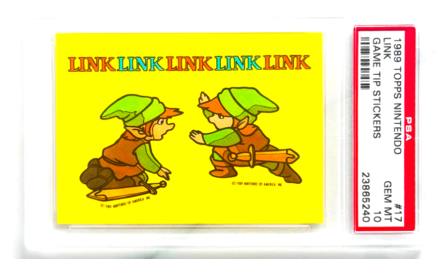 gurucollects's tweet photo. Nintendo nostalgia is getting EXPENSIVE 💰🎮

PSA 10 copies from the 1989 Topps Nintendo set have been selling for thousands:

🍄 Mario Madness — $7.7K
🗡️ Legend of Zelda — $4.5K
⭐ Super Mario Bros. — $2.9K
🟢 Links — $2.1K https://t.co/5CXjCZwQYe