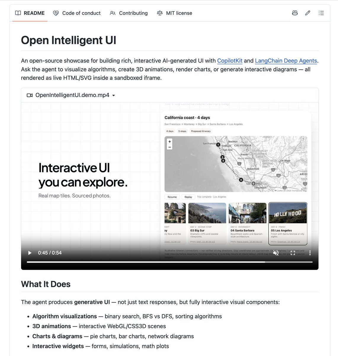 CopilotKit's tweet photo. 🚀 Announcing 𝙾𝚙𝚎𝚗 𝙸𝚗𝚝𝚎𝚕𝚕𝚒𝚐𝚎𝚗𝚝 𝚄𝙸

An open-source template that brings Intelligent UI into YOUR product.

Works with:

- Any model
- Any agent harness
- Your components and design system

Available on Web, Mobile, Slack and more.

Repo below 👇 https://t.co/DboXTNBuDY