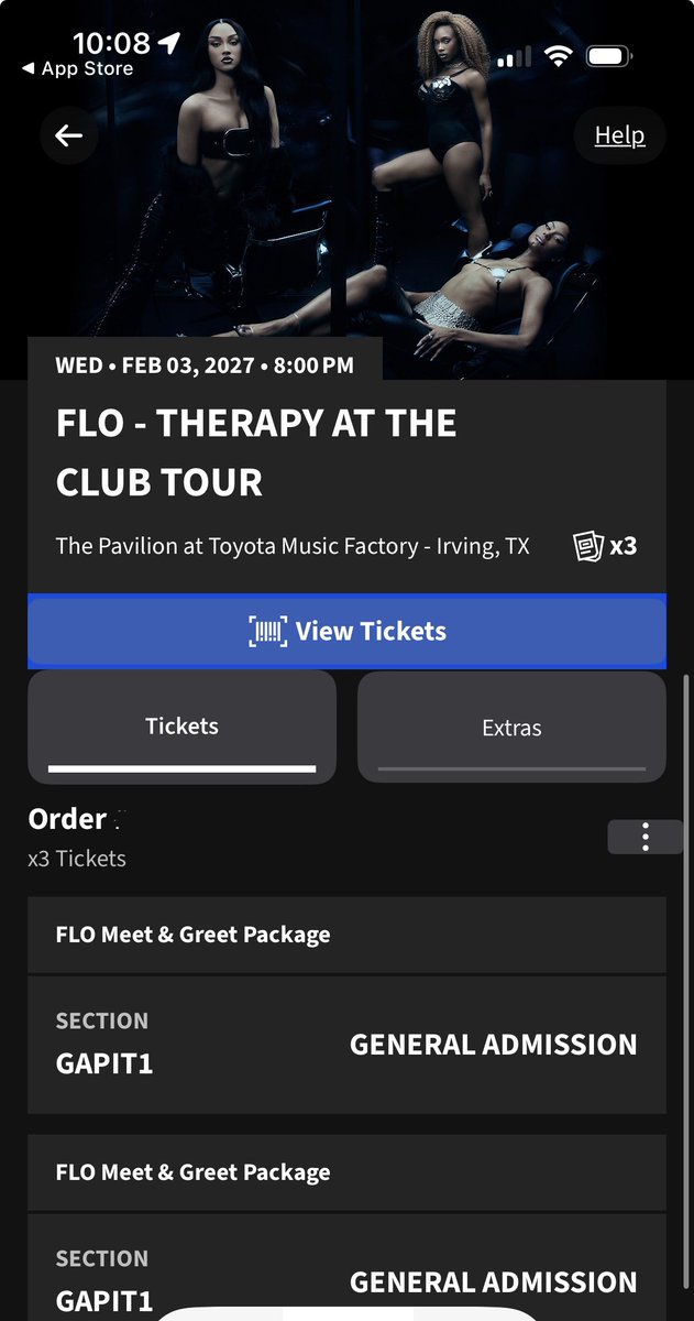 cry_ugly_mp4's tweet photo. meeting flo with my friends &amp; fiancé i’ve never been happier 🥹 @flolikethis #TherapyAtTheClubTour #FLO https://t.co/znMf4jzAjU
