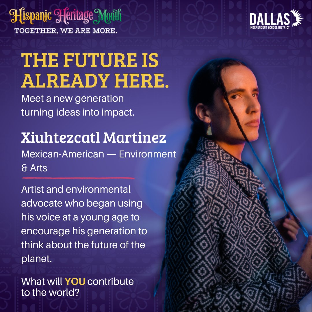DISDOSI's tweet photo. Across science, technology, and beyond, Hispanic and Latino innovators are turning their ideas, talents, and dreams into impact. Their journeys remind us that the future isn't something we simply wait for. It's something we create. 

What will YOU contribute to the future? https://t.co/hNcXN2ofHG