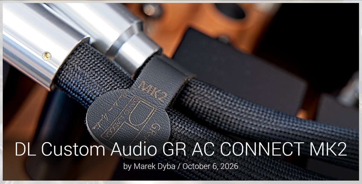 GpointAudio's tweet photo. We’re very pleased to share a David Laboga Custom Audio #GRAC- Connect MK2 power cable review,  coming out via the  Hifi Knight webzine. The test report is written by @MarekDyba, 

#DavidLabogaCustomCables, #Lampizator, #HifiKnights, #GpointAudio

https://t.co/fn5lByRuAY https://t.co/9qFtQNYGvX