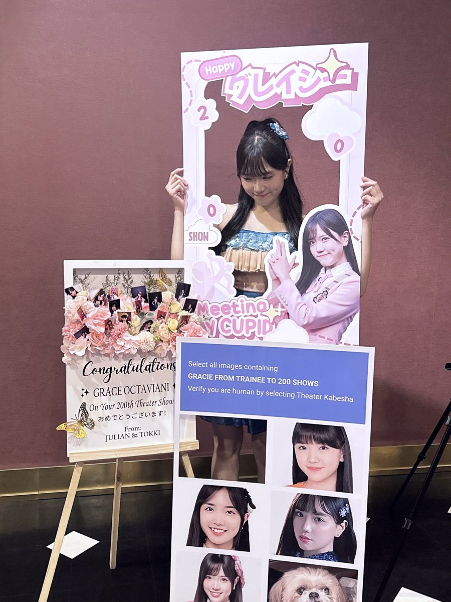 Gracie_JKT48's tweet photo. terimakasih banyaaakk untuk projectnya!! 🥹 gemesh bangeeeeettt, aku sukaaaaaa sekaliii🩷 ada banyak foto kenang-kenangaann akuu🤍 temenin aku terus yaaa di show-show berikutnya jugaaa😆🫶🏻

#Fall1n9_in_Grace
#Meeting_My_Cupid_No200 https://t.co/A4tMlMWBHJ