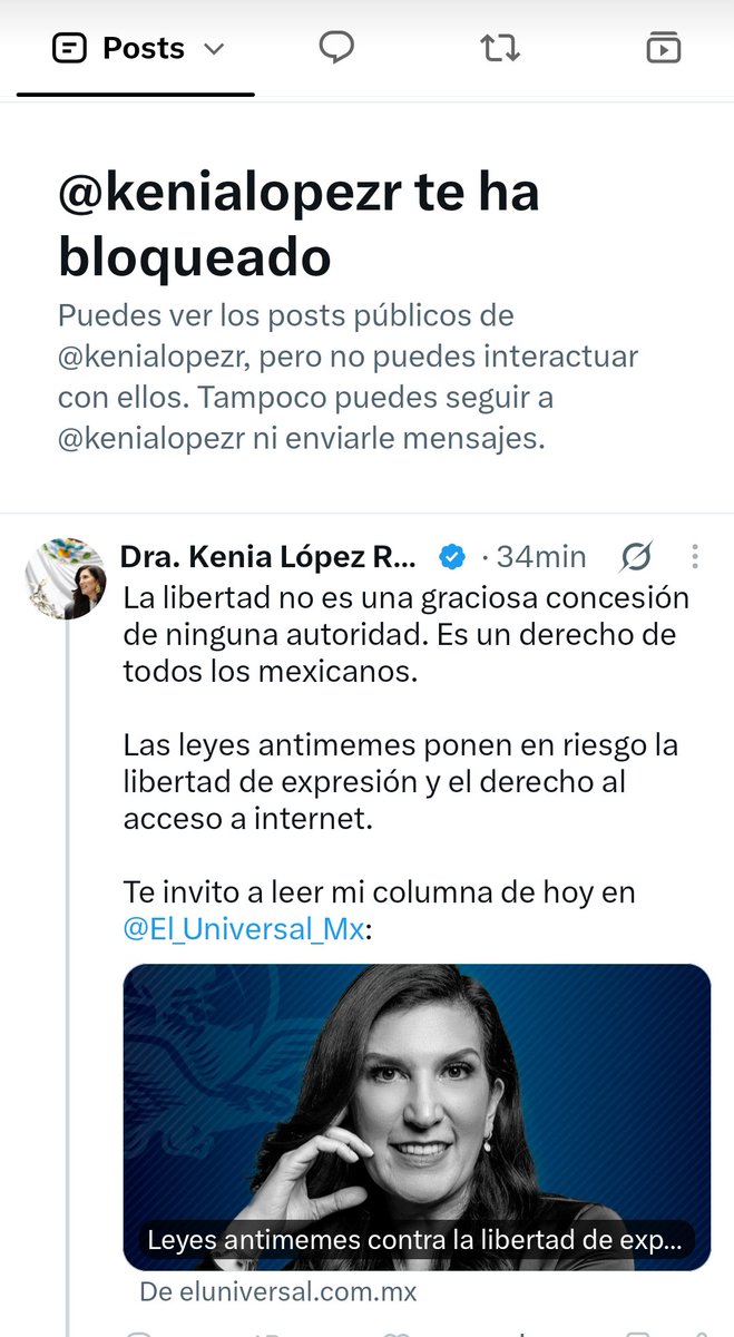 LichaWonderland's tweet photo. Kenia tienes razón en tu tuit "la libertad no es una graciosa concesión, es un derecho de todos los mexicanos" Entonces ¿porque censuras al ciudadano común bloqueandonos de X? 
Empieza por poner el ejemplo, escucha a la ciudadanía 🤡🤡🤡
No seas ridícula incoherente. https://t.co/6uIL0NAQeo