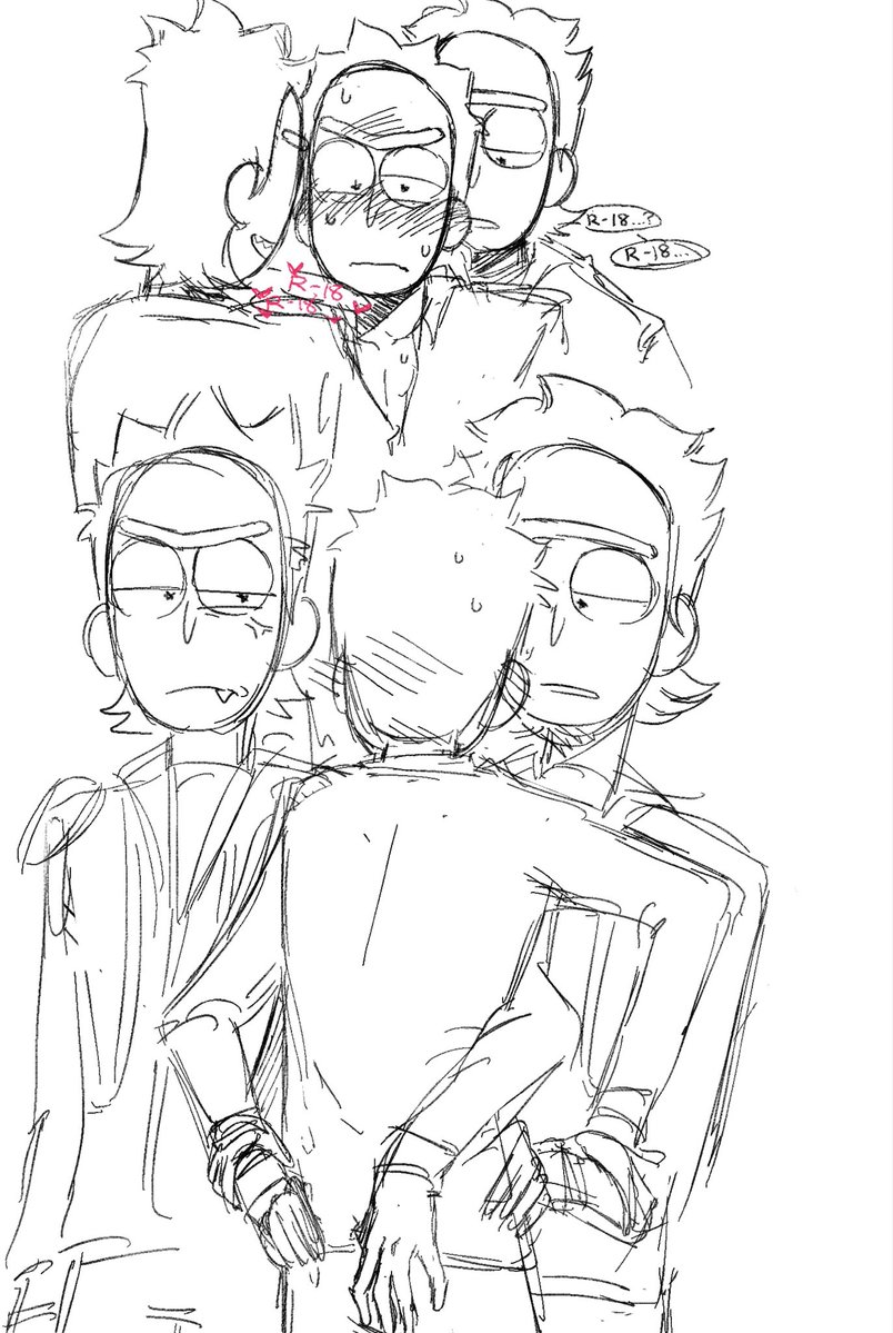 Aevii67's tweet photo. Gosh I am so into prickcest sandwich please I need more (also page 3 is like c-131s reaction and also his real reaction nvm bad explanation) #prickcest #rickandmorty #c131 #rickprime #rickcest https://t.co/Z7ZwgDA9aQ