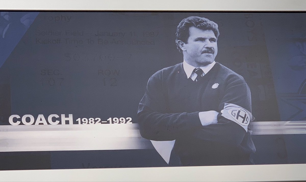 CoachHalWilson's tweet photo. Took this pic at Soldier Field in 2018. Rest in peace, Coach! https://t.co/hPus0S3Zf8