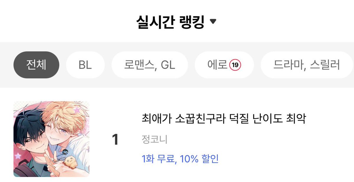 Jungc0ny's tweet photo. 🎉🎉실시간 랭킹 1위🎉🎉
너무 감사드립니다. 🥺💛🖤 https://t.co/KhjZzXZxzi