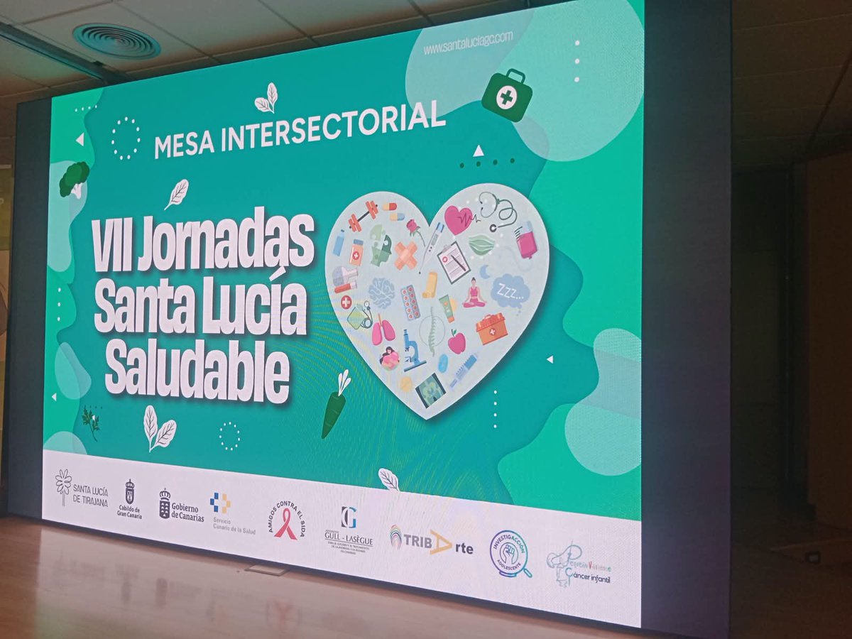 CanSaludable's tweet photo. La DGSP asiste a la Mesa Intersectorial "VII Jornadas Santa Lucía Saludable" del Ayuntamiento de Sta. Lucía de Tirajana, municipio adherido a la Estrategia Canaria de Islas y Municipios Promotores de la Salud (ECIMPS).

@SanidadGobCan @PresiCan @JuventudCanaria @112canarias https://t.co/bjni6AnSf6