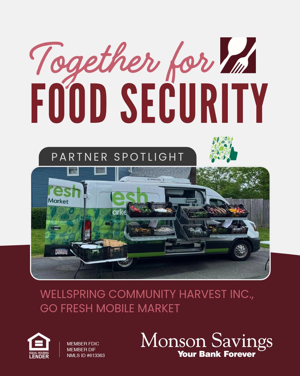 BankMonson's tweet photo. #TogetherForFoodSecurity #PartnerSpotlight π¦ Wellspring Community Harvest's Go Fresh Mobile Market plays a vital role in improving food access by bringing fresh, healthy food directly to neighborhoods. The program also accepts HIP benefits.
Learn more: https://t.co/zLClr65NfD https://t.co/6QpJJHywZD