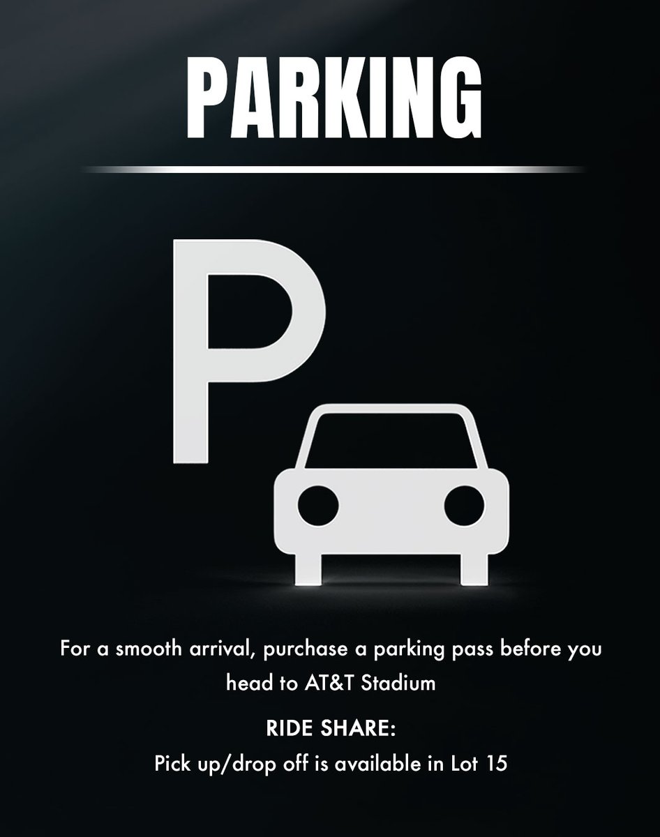 ATTStadium's tweet photo. Here's everything you need to know before you go! https://t.co/Iuo2KizynH