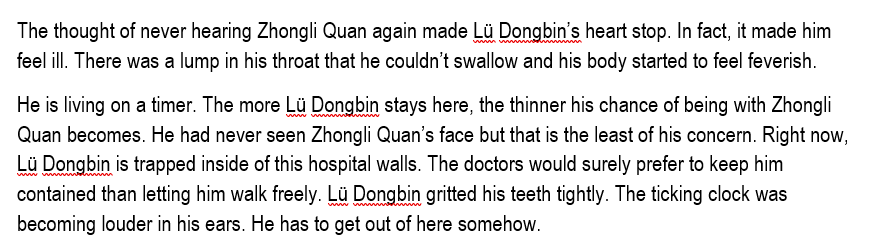 ScribbleWolfe's tweet photo. Scratch that. We are now cooking Obsessive!Lv Dongbin instead https://t.co/5F33QrovCl