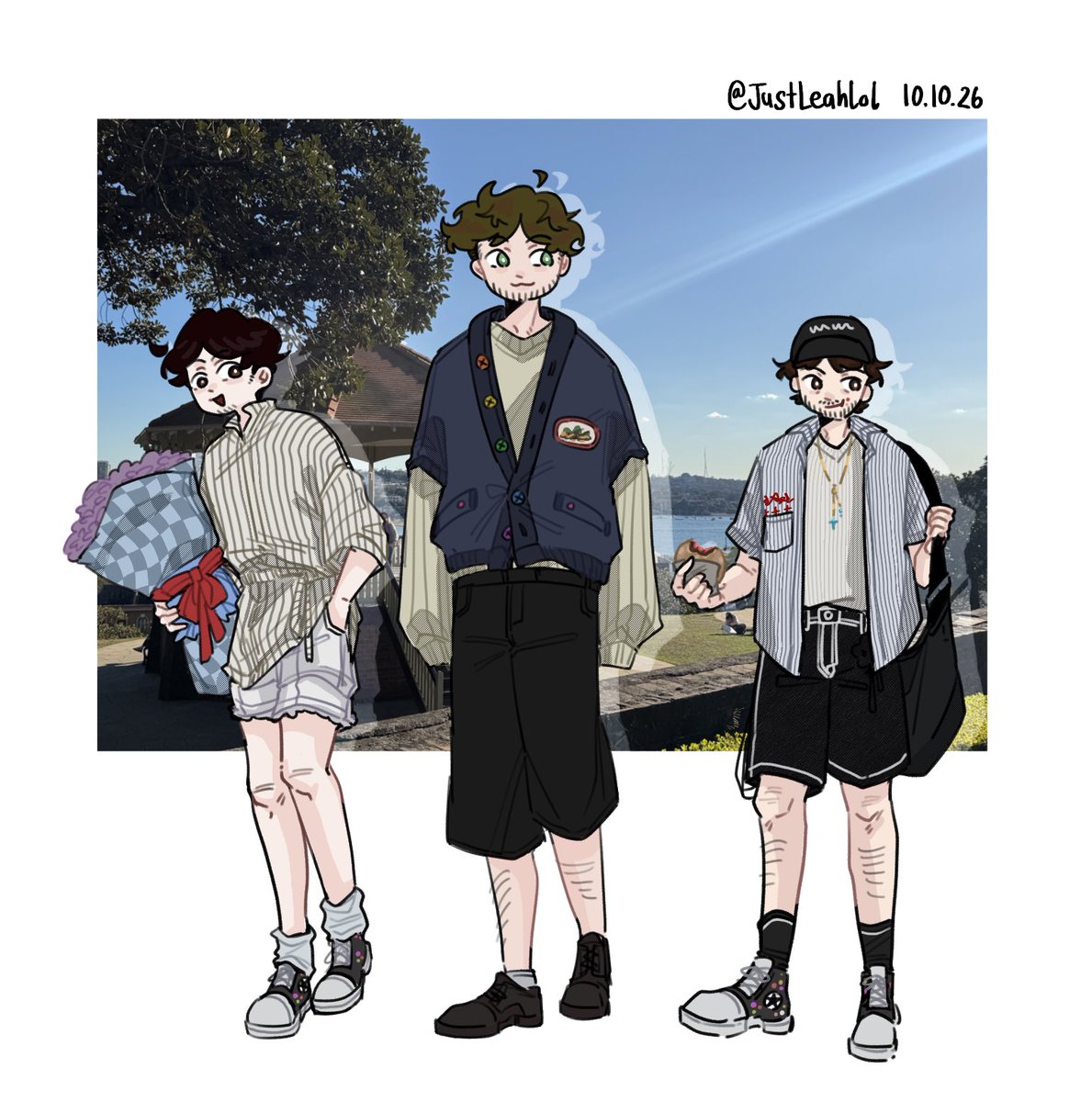 JustLeahlol's tweet photo. My outfits of last week, spring edition :P

#dteamfanart #dreamfanart #gnffanart #sapnapfanart https://t.co/RbDzP7keYQ