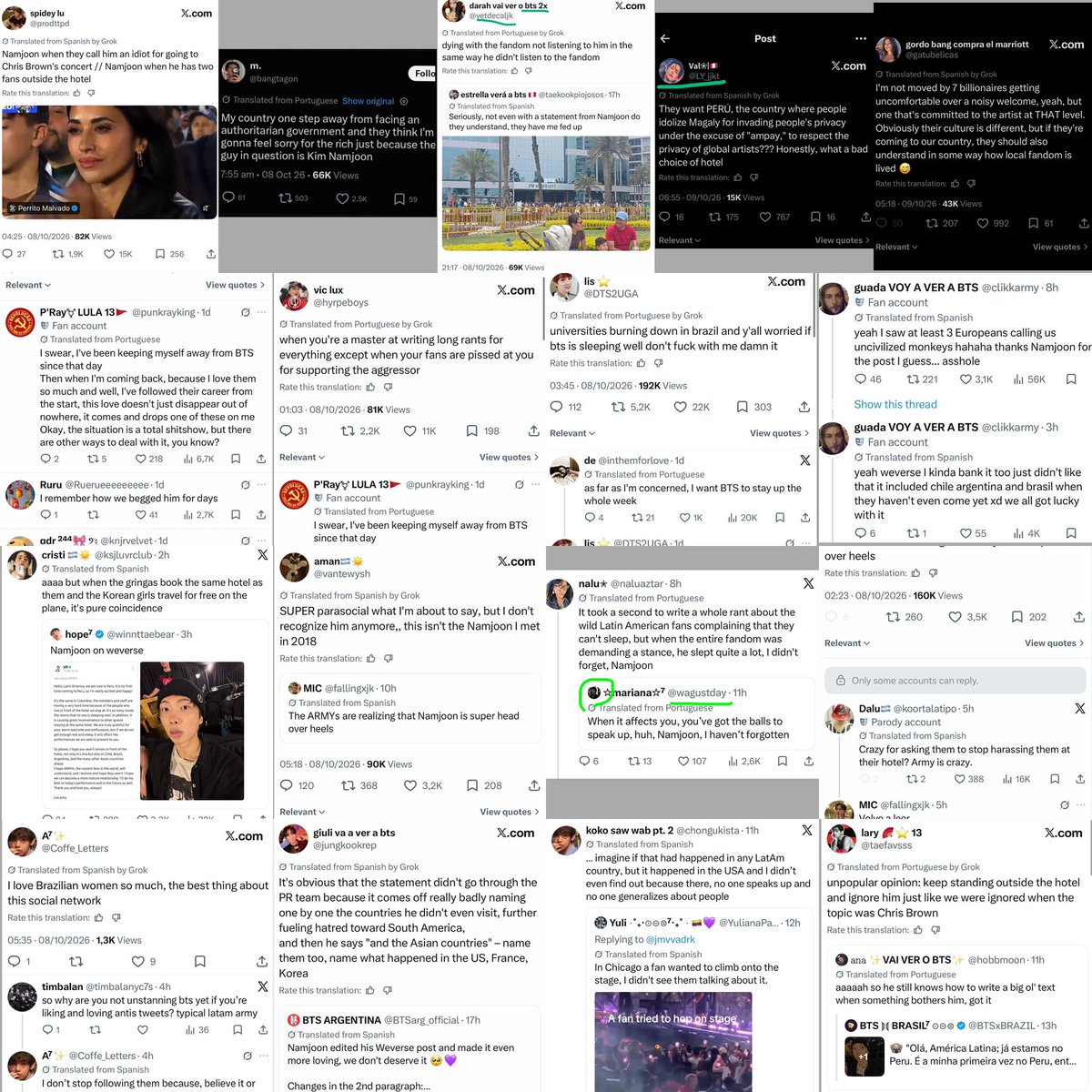 acekoomii's tweet photo. your “question” you’re victimising yourself over rn is getting jimin hate from knjs, jjks, kths, taekookers in your qrts slandering him mocking his name (you retweeted) over a lie you bc these are all the tweets about namjoon today and none are from jimin solo https://t.co/M72xCe04AG