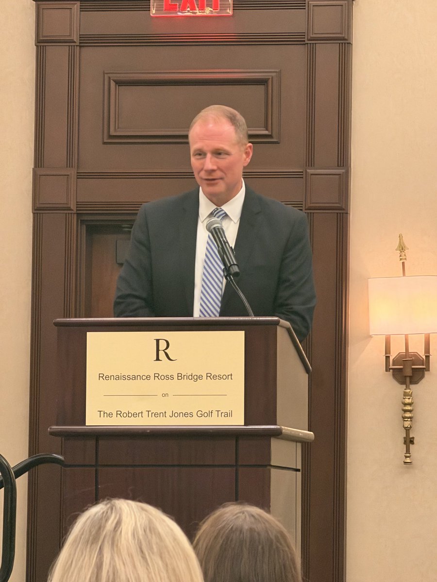 RevNickHughes's tweet photo. Great fellowship last night at the North Ala. GMC Seminary Foundation banquet. Great hearing Dr. Karl Stegall, our friend. This foundation invests in clergy in seminary. Thankful for @mporeilly for bringing it to N. Ala. Called to ministry in the @northalabamagmc ? There’s help. https://t.co/teP4cWVGgb