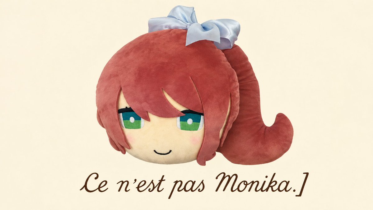 MonikaDaisuki's tweet photo. これはモニカではない https://t.co/l7dONv71IE