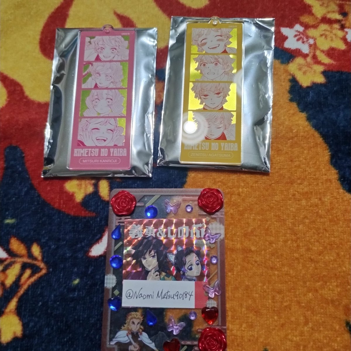 NaomiMatsu90184's tweet photo. 【交換】鬼滅の刃 ジャンプフェア
4CUTキーホルダーコレクション
譲)蜜璃、善逸
求)煉󠄁獄、しのぶ
蜜璃は煉󠄁獄との交換希望
都内手渡しまたは郵送
検索からもお気軽にお声掛け下さい。 https://t.co/pqsC3QAgWI