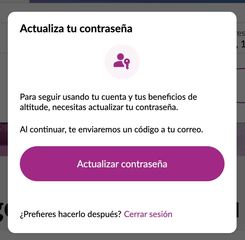 NomasNestor's tweet photo. @viajaVolaris cada que inicio sesion me pide actualizar la contraseña, ya la actualice 4 veces y siempre aparece esto, ayuda por fa https://t.co/rvAlZKzqUf
