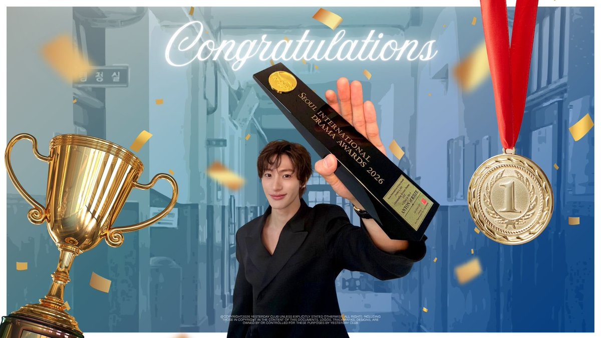 yesterdaycIub's tweet photo. With a spark of magic and steadfast dedication, you have guided Lee Chanyoung into the limelight. Congratulations on winning the Outstanding Korean Drama OST for “Close To Me.” May your path ahead shine with endless moments of well-deserved pride. ꨄ︎ https://t.co/zvyQkWB6MU