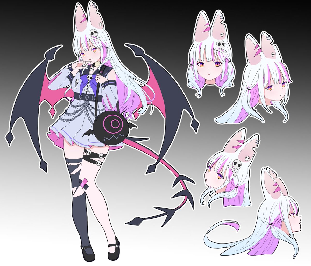 L1noll's tweet photo. My very first vampire bat (OC turned adopt) made way back in 2019!💛

I still love her! I think vampire bats and dino puppies are my 2 favorite things to design. https://t.co/qxCKKBG7v8