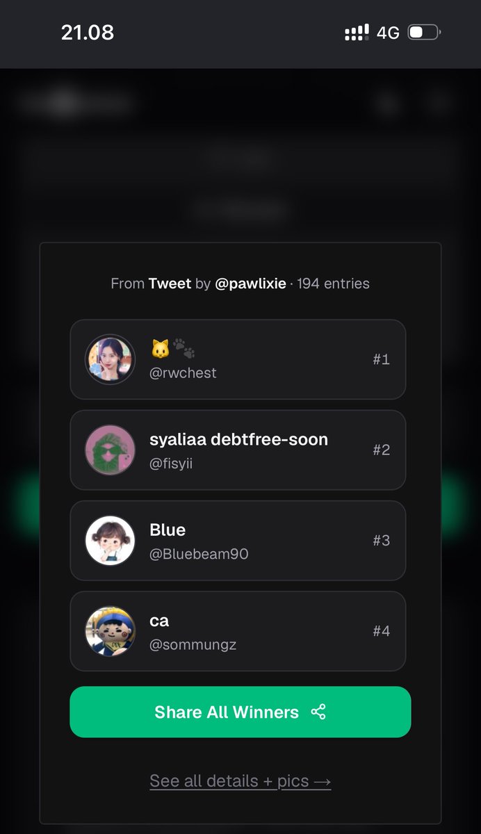 pawlixie's tweet photo. terimakasih yang sudah ikutan giveaway kecil kecilan nya, next insyaallah bagi bagi lagi yaa 👋🏻❤️ kakak kakak .. 
@rwchest @fisyii @Bluebeam90 @sommungz 
bisa dm aku send qrisnya yaa kakk 💗💗 https://t.co/5HbYO16gJS