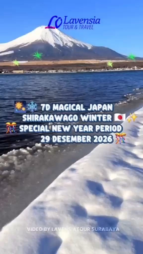 Trhalinh3323's tweet photo. Akhir tahun di Jepang, seindah apa ya? Nikmati musim dingin, suasana New Year, dan pesona Shirakawago dalam perjalanan 7D Magical Japan Shirakawago. Special New Year
29 Desember 2026
Start Surabaya

Tiket PP, hotel, makan, transportasi, Tour https://t.co/fSZ5KJftef