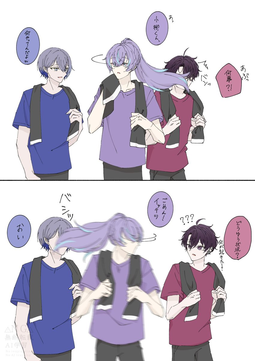 ka_0_ya's tweet photo. ※再掲
ポニーテールアタック https://t.co/gLBCK90xBk