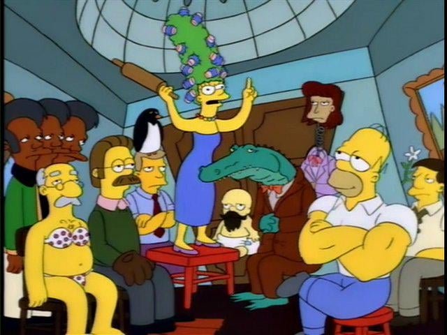 bwightman84's tweet photo. @ChefReactions Ecstatic about your favorite Simpsons bit coming from my personal favorite episode. Would love to see chocolate guys interpretation of 'Gamblor' and NEoN cLaWS! Or Homer's photographic memory... https://t.co/day9KbZW0u