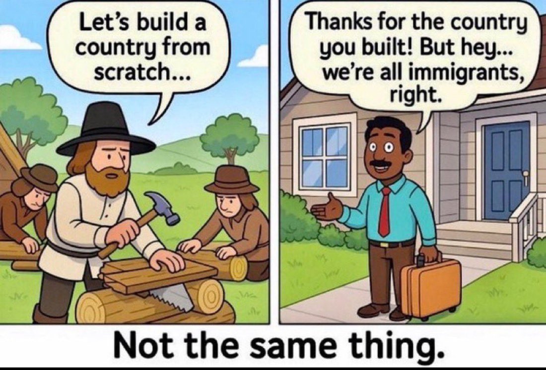 attachementguy's tweet photo. @hstsgirlypop @Fenlandlad1 Country of immigrants https://t.co/gxG74l54Zv