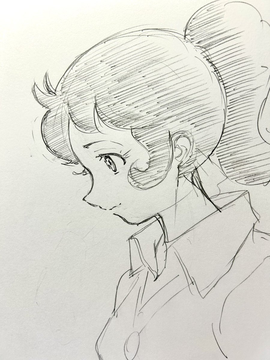 tooru_yoshiba's tweet photo. ＃推しキャラを描いてみた　3
＃魔法のマコちゃん
 もう、何も言うことは無い^_^
推しキャラである https://t.co/DXUT9dLfax