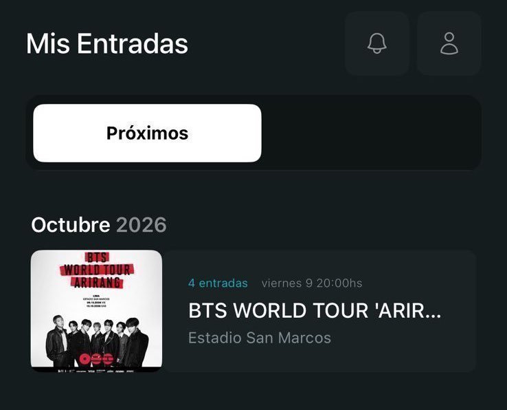 Carlwis07's tweet photo. VENDO 3 ENTRADAS - BTS PERÚ

Oriente | 4 entradas

179 de octubre

S/473 Por entrada.

Lima

¡No te quedes fuera del concierto!

DM si estás interesado/a.

#BTS_ARIRANG #btsperu #limaperu #bts #wts https://t.co/lmIaGM4vNg