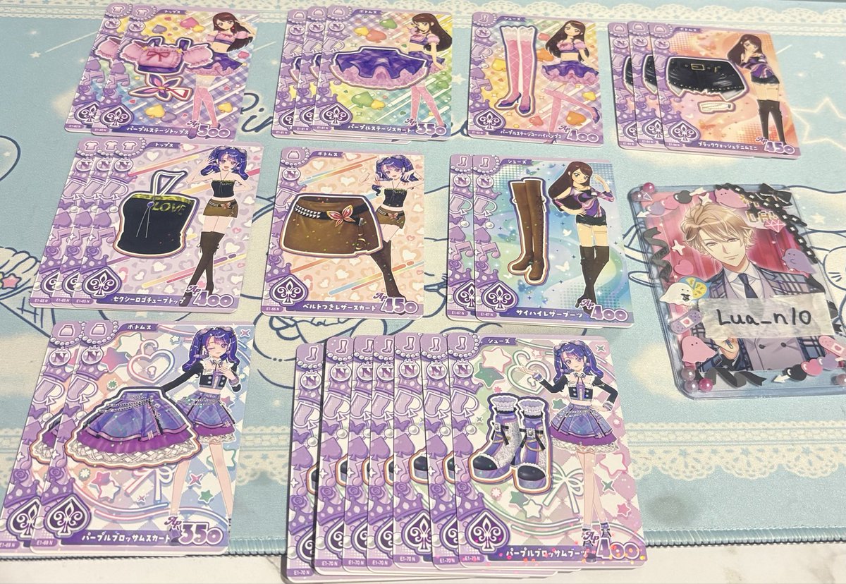 Lua_n10's tweet photo. アイカツ アンコール 交換

譲 / 画像のもの

求 / リプ欄

コンプを目指しています。
N⇔N、R⇔Rが好ましいです。
郵送希望📮

検索からでもお声がけ下さい🙇‍♀️ https://t.co/IJ5w32Hqke