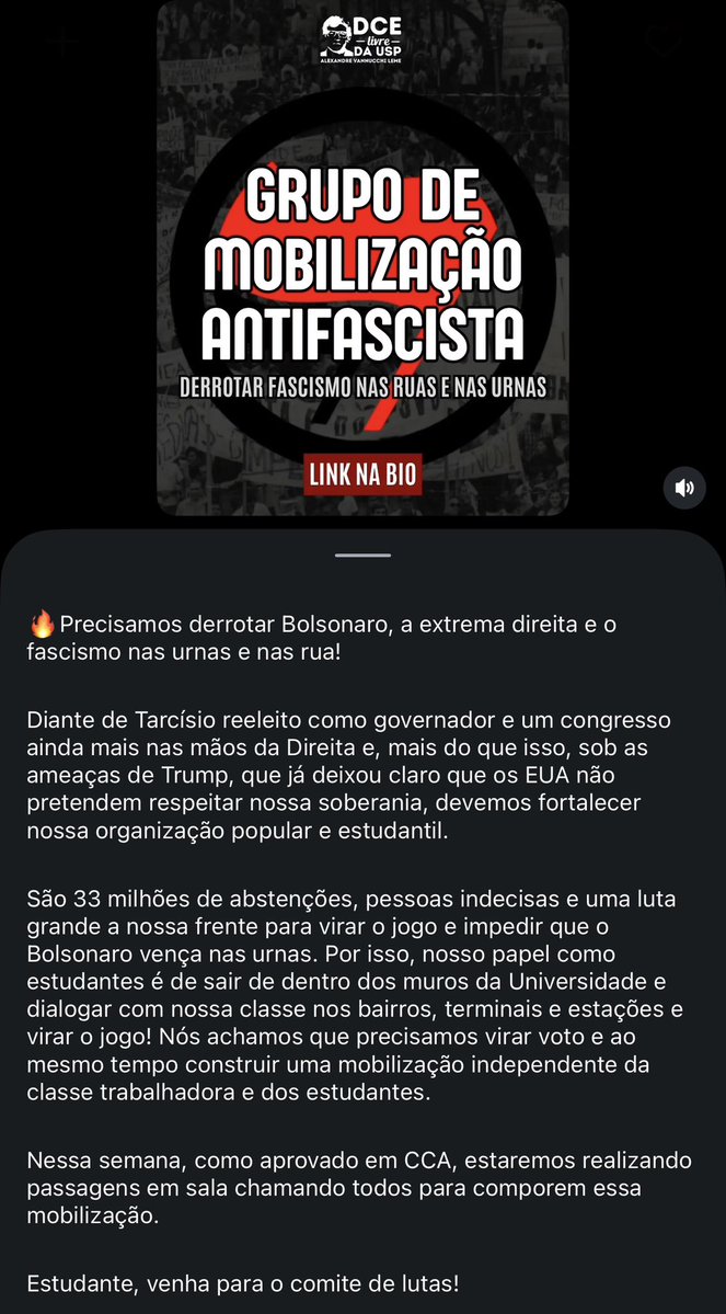 luizacoelh0's tweet photo. É isso que a UP faz com o DCE da maior universidade da América Latina. 

Parece que fazem malabarismo para não falar a palavra LULA. Não parece que estamos em um segundo turno contra a família Bolsonaro. 

Irresponsáveis. Daqui a um tempo vamos falar disso e vão negar… https://t.co/Mf4jMlVih7