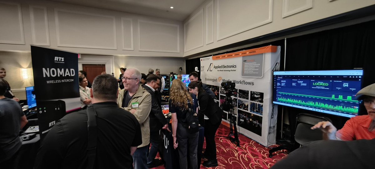 Applied_tweets's tweet photo. That’s a wrap on WABE 2026! 👋 What a great few days in Vancouver.
#WABE2026 #AppliedElectronics #BroadcastTechnology #MediaTechnology #AVTechnology https://t.co/oPGYlRdi3k